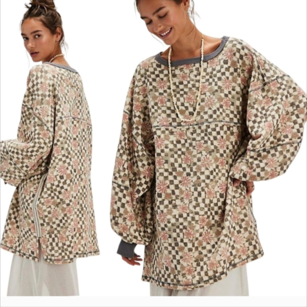 Free People Coastal Printed Tunic